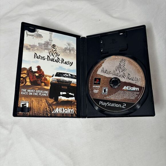 Paris-Dakar Rally Sony PS2 PlayStation 2 Video Game Complete w/Reg Card Mint - Picture 7 of 7